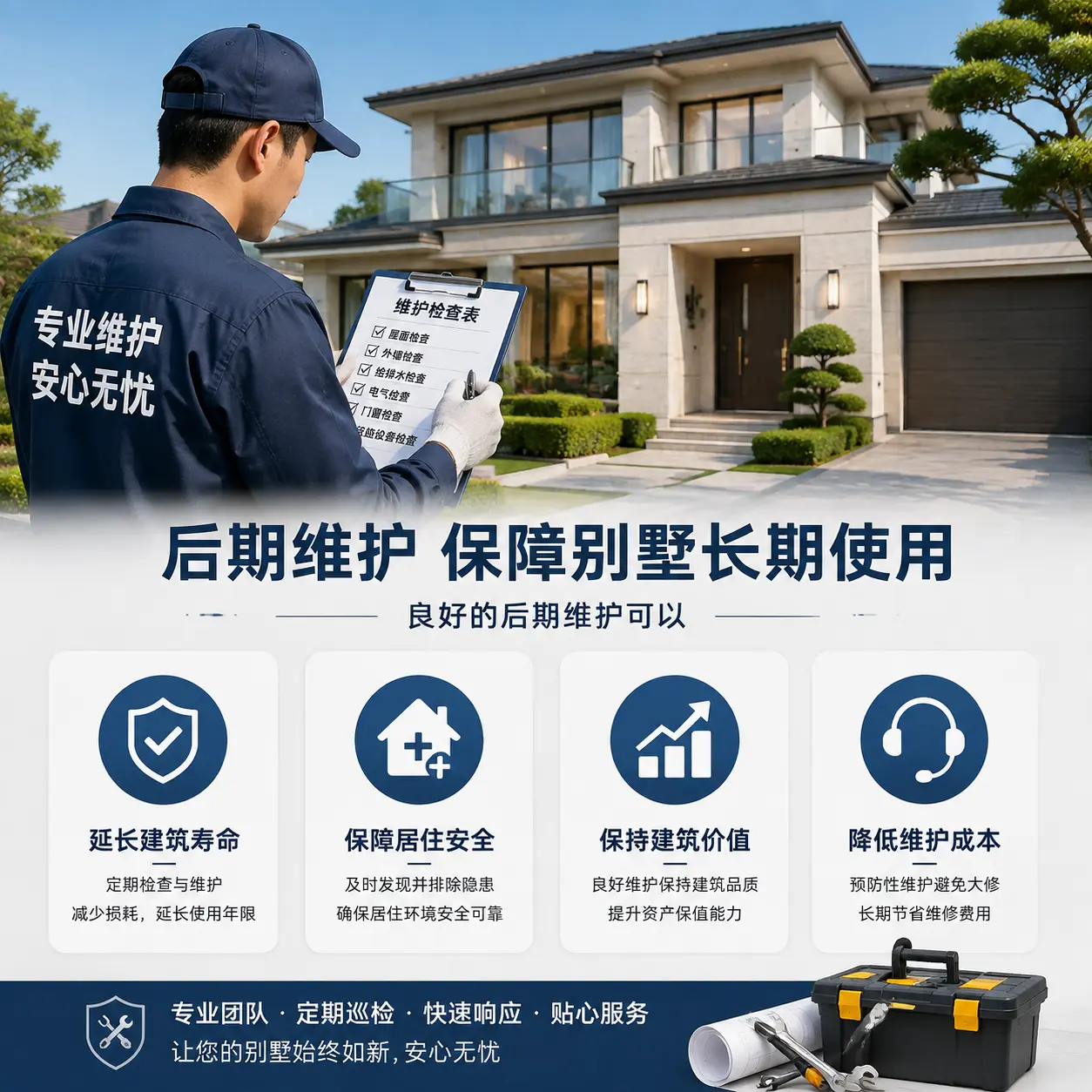 别墅建造公司推荐： 陕西 施工质量的关键要素
