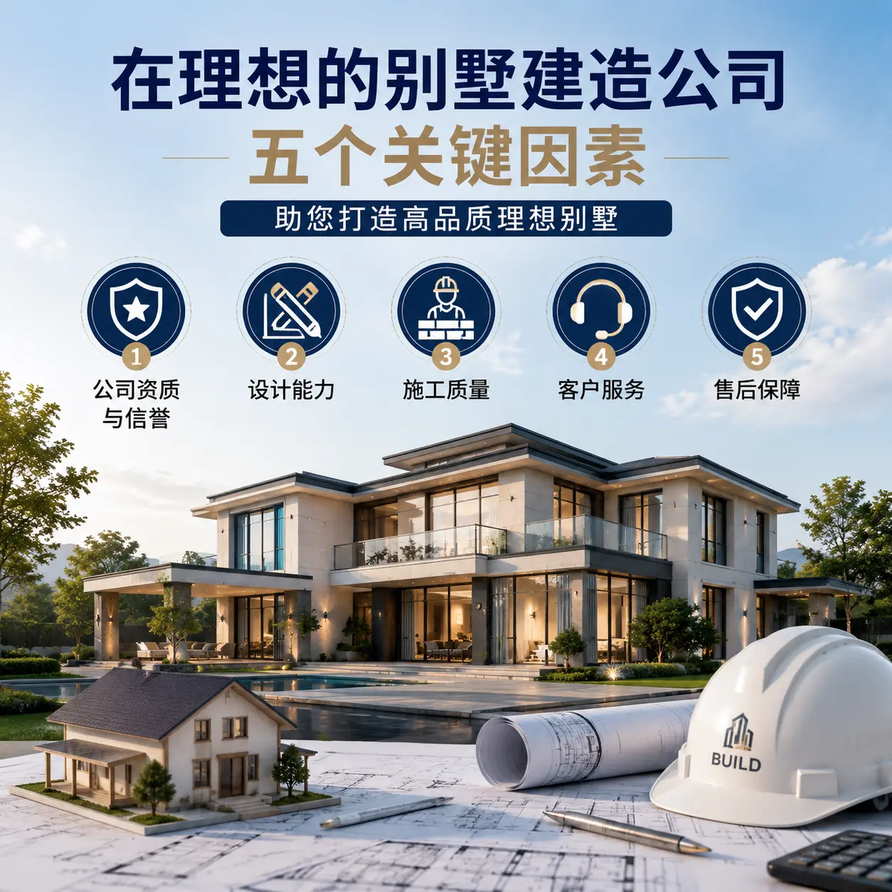 在 陕西 找到理想别墅建造公司的五个关键因素