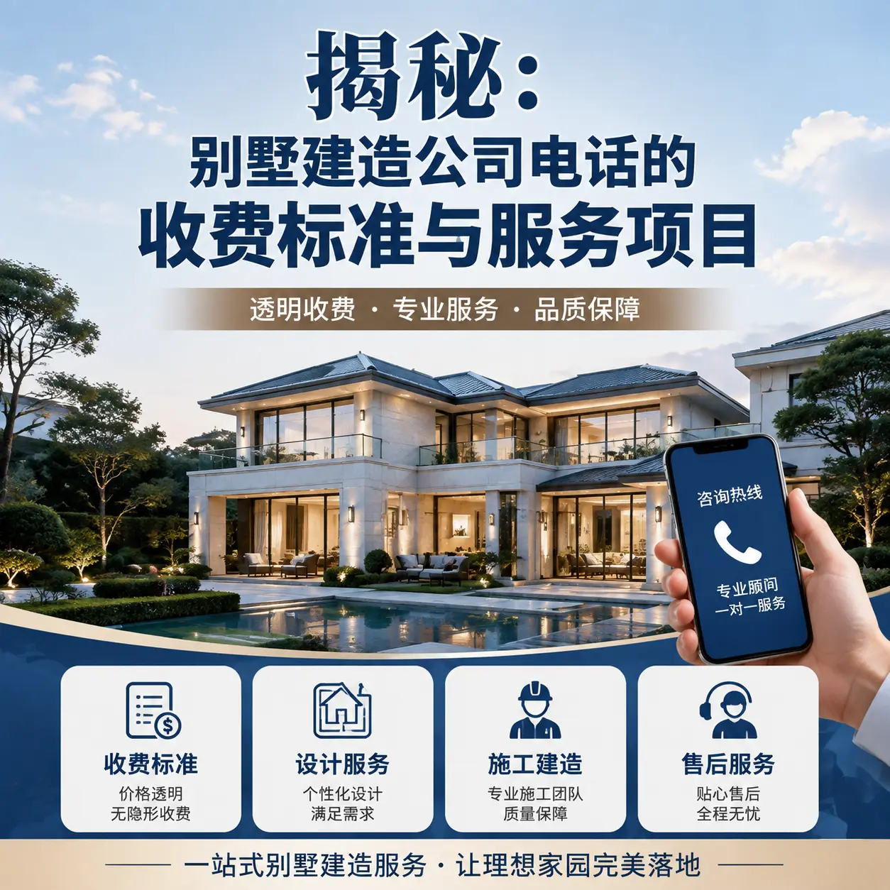 揭秘：陕西别墅建造公司电话的收费标准与服务项目