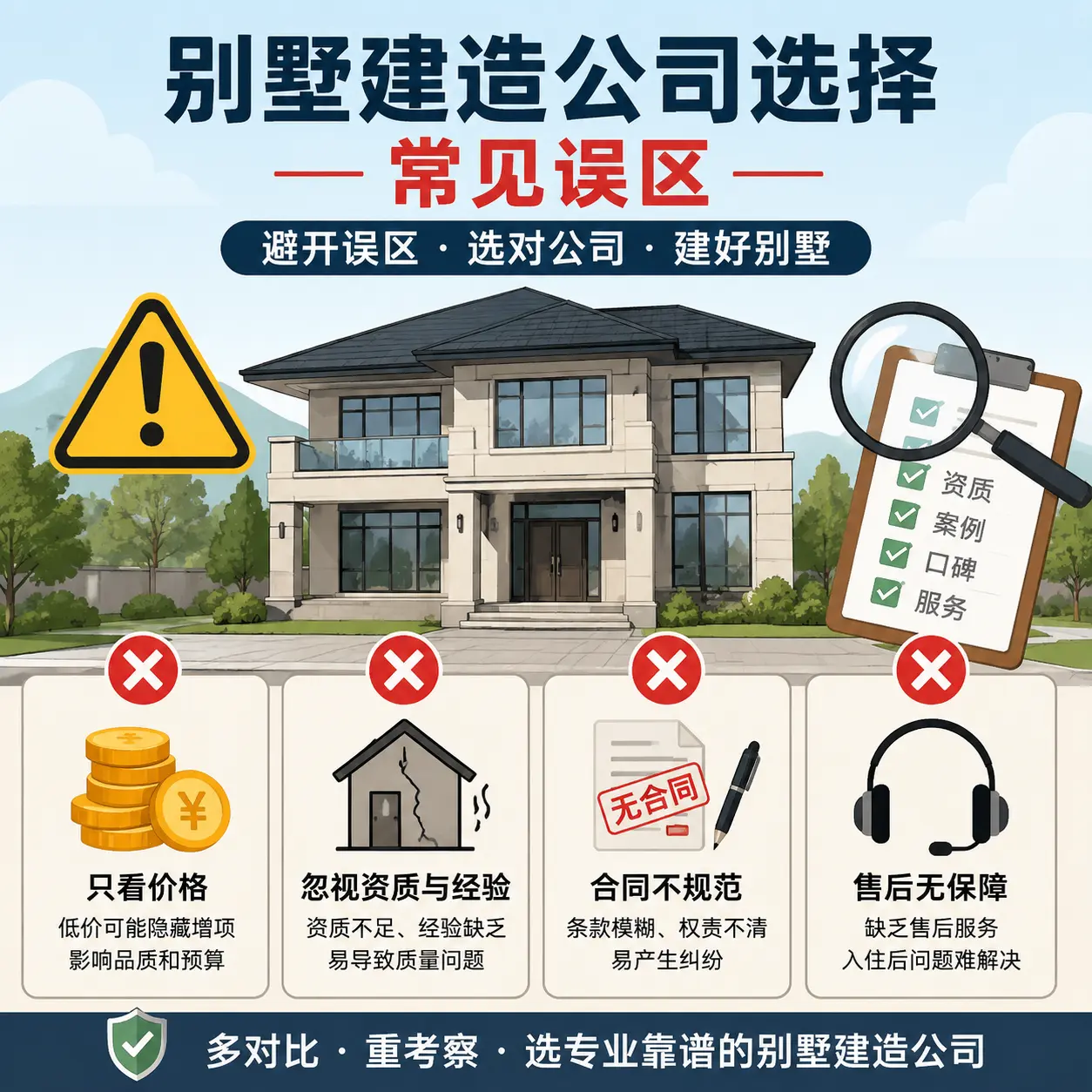 陕西 别墅建造公司推荐:了解市场行情与服务内容