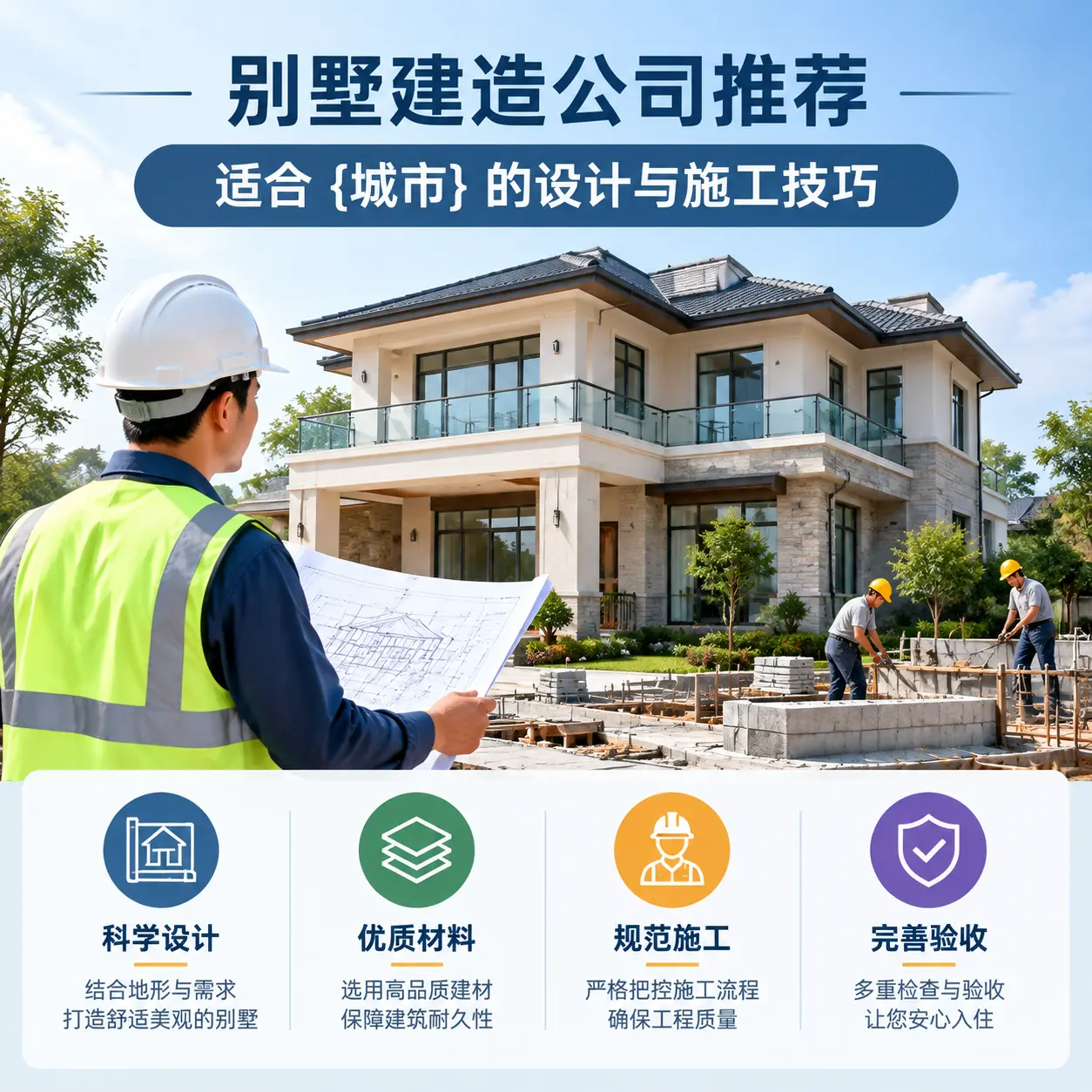 别墅建造公司推荐:适合 陕西 的设计与施工技巧