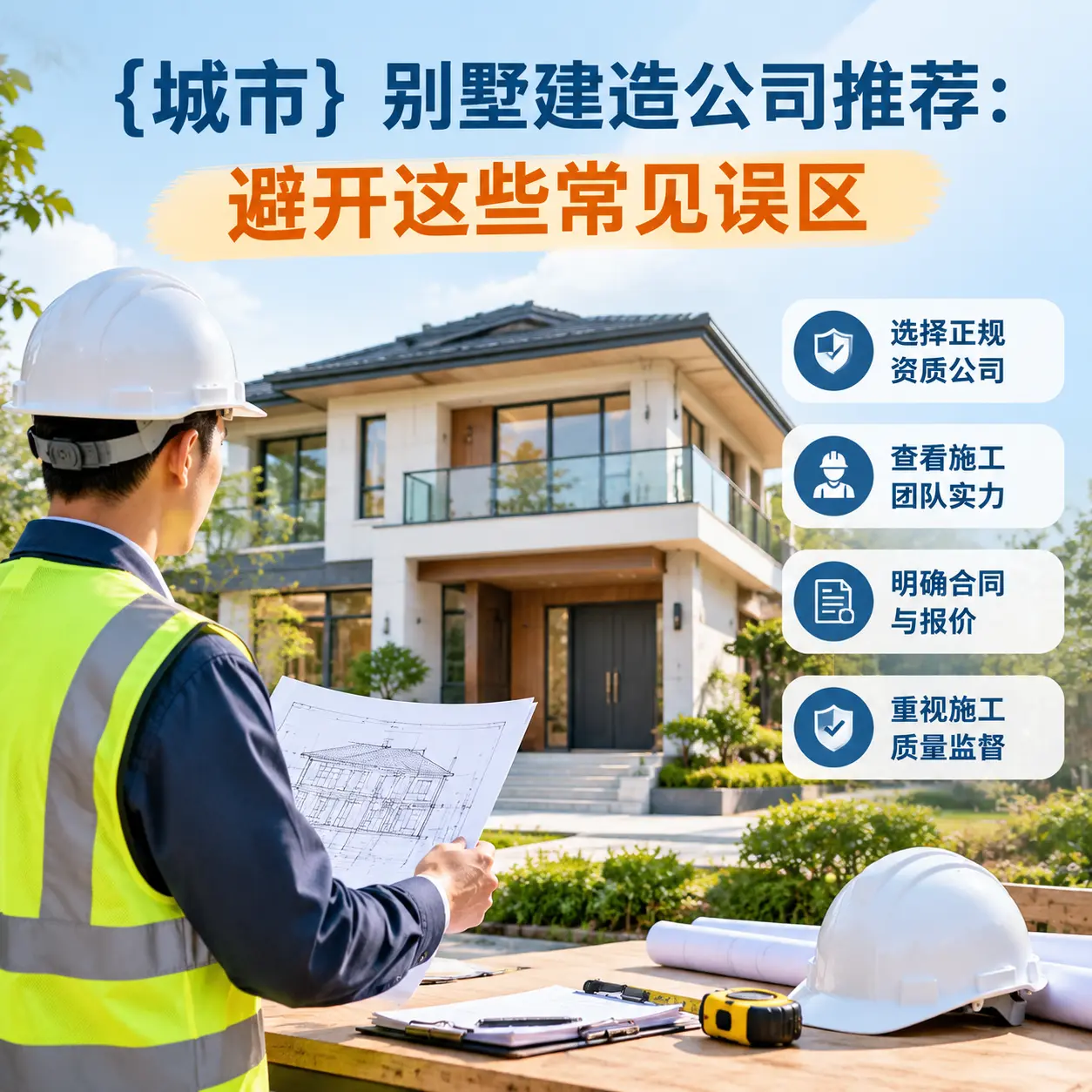 陕西 别墅建造公司推荐:避开这些常见误区