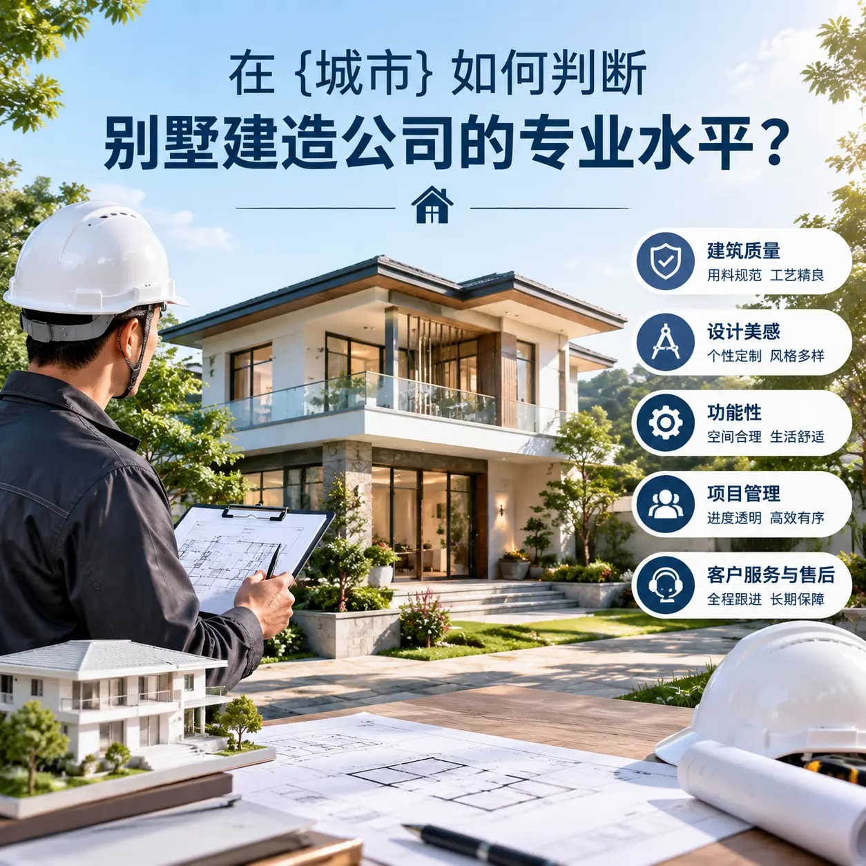 在 陕西 如何判断别墅建造公司的专业水平？