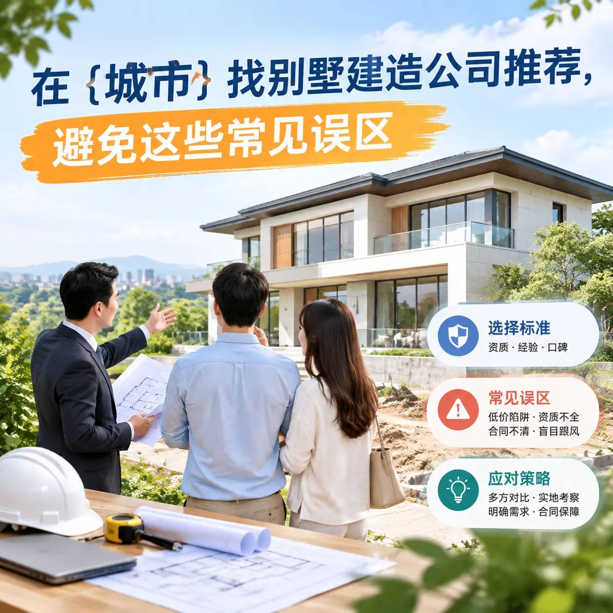 在 陕西 找别墅建造公司推荐，避免这些常见误区