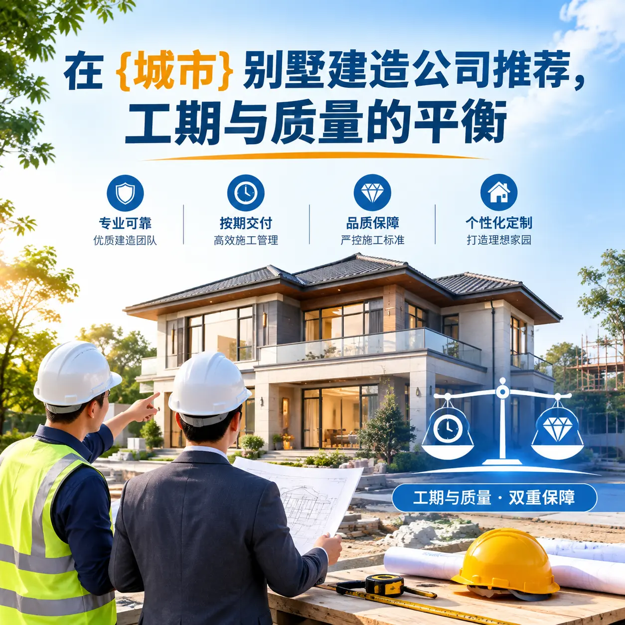 在 陕西 别墅建造公司推荐，工期与质量的平衡