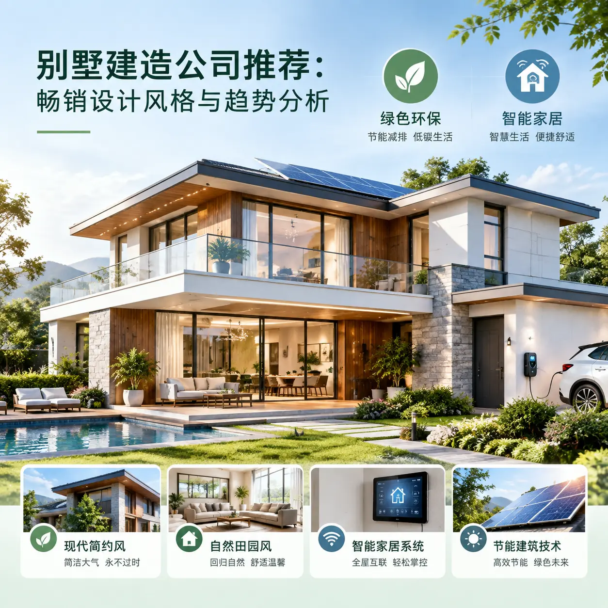 别墅建造公司推荐： 陕西 畅销设计风格与趋势分析