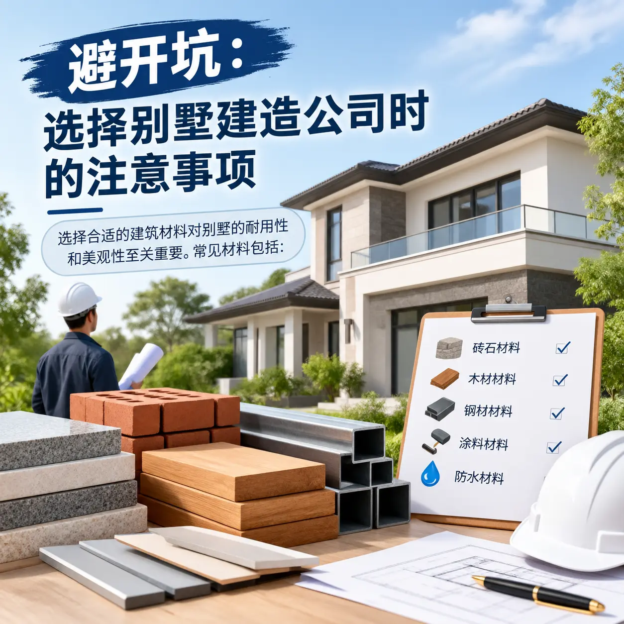 避开坑:选择 陕西 别墅建造公司时的注意事项