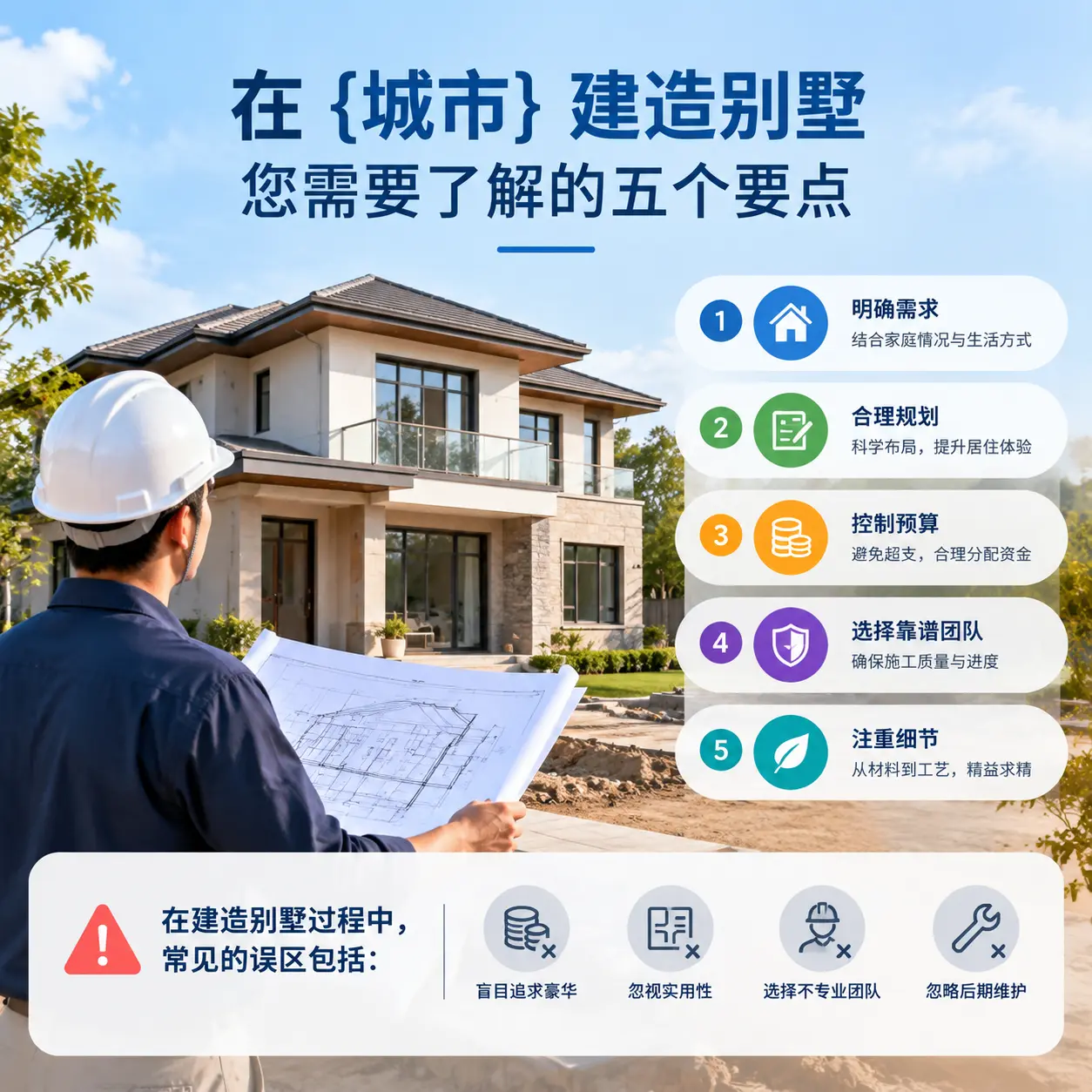 在 陕西 建造别墅，您需要了解的五个要点