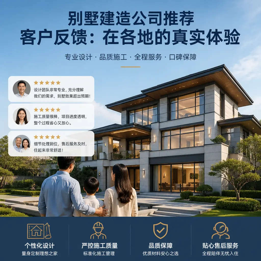 别墅建造公司推荐的客户反馈:在 陕西 的真实体验