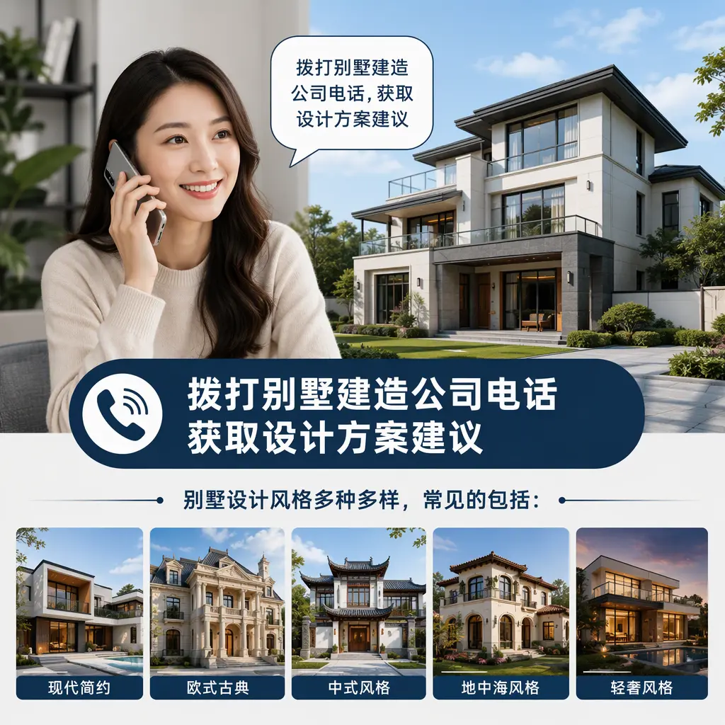 拨打陕西别墅建造公司电话，获取设计方案建议