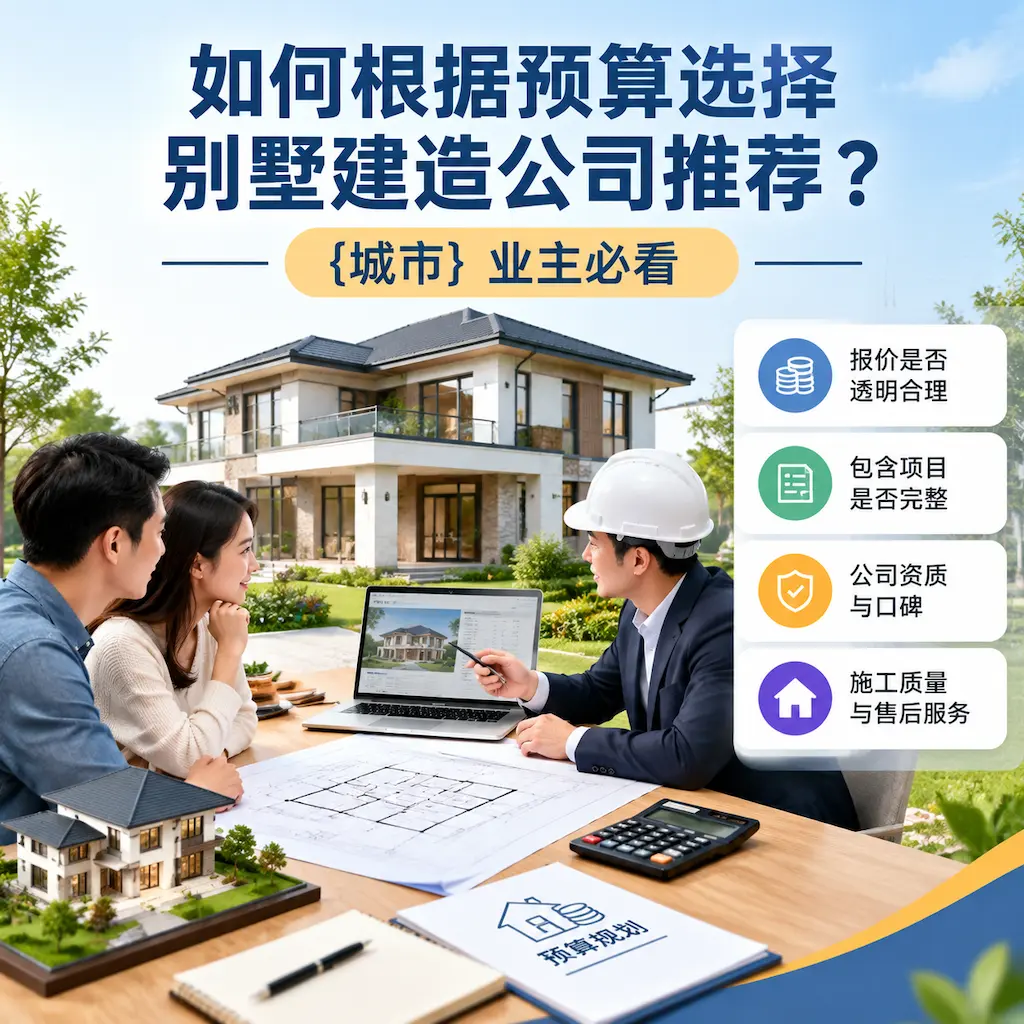 如何根据预算选择别墅建造公司推荐? 陕西 业主必看